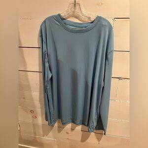 Fintech size XXXL men’s fishing shirt, EUC, American flag, outdoor, dri-fit